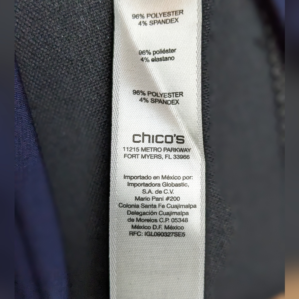 NWT - Chico's KNIT KIT Banded Top Size 3 - Picture 13 of 16